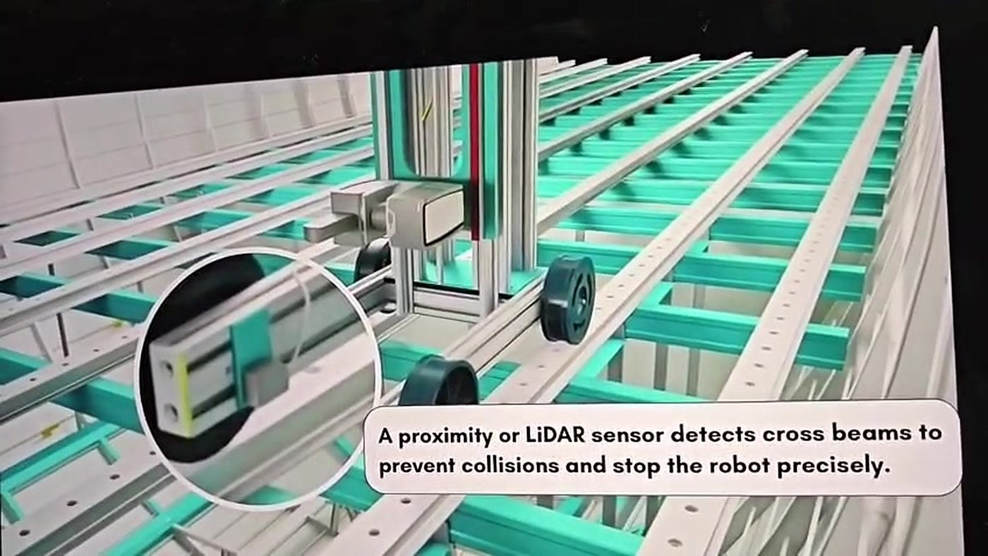 Autonomous scanning robot: motion and collision-safety design